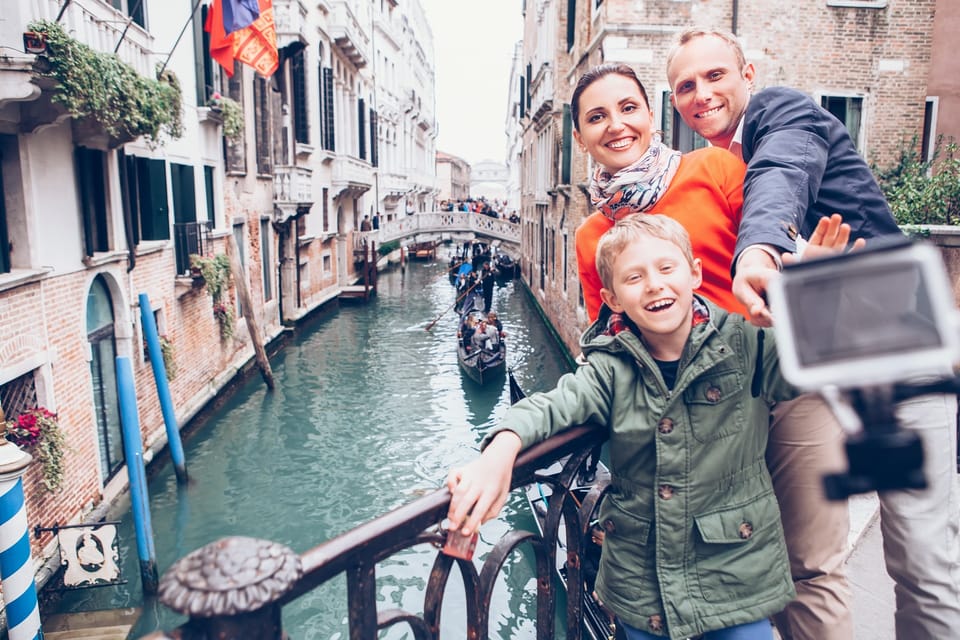 Visitas familiares en Venecia